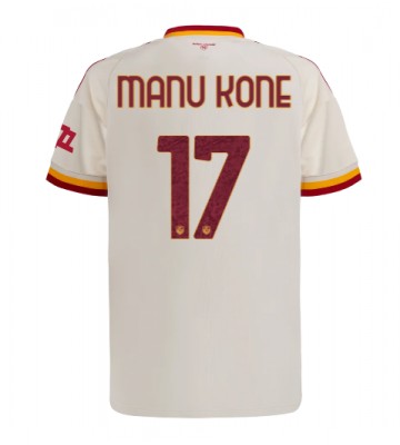 AS Roma Manu Kone #17 Replika Bortatröja 2026-27 Kortärmad